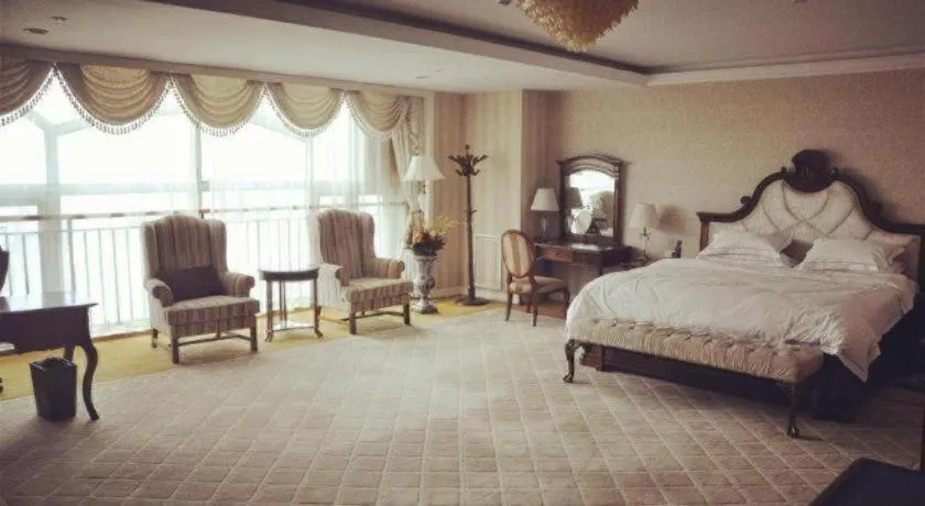 Bed in Country Garden Phoenix Hotel Europe City Chuzhou