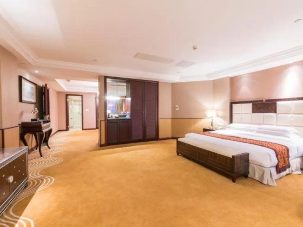 Bed in Country Garden Phoenix Hotel Europe City Chuzhou
