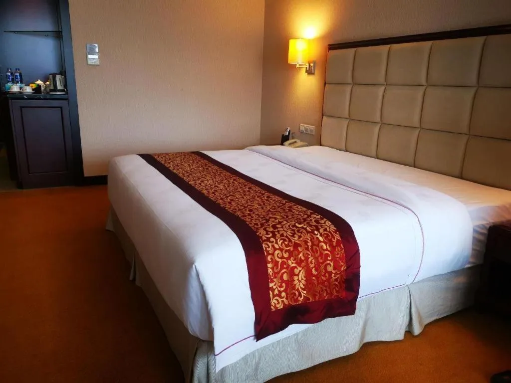 Bed in Country Garden Phoenix Hotel Europe City Chuzhou