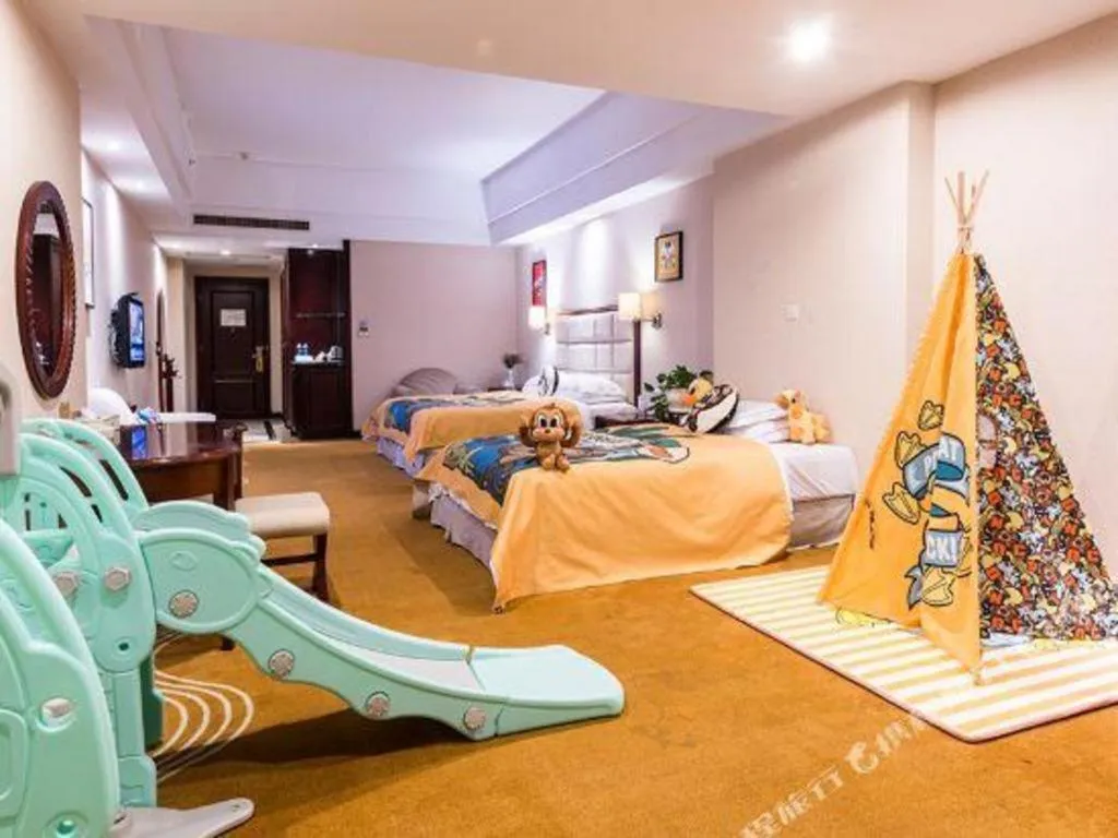 Bed in Country Garden Phoenix Hotel Europe City Chuzhou