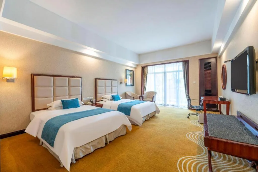 Bed in Country Garden Phoenix Hotel Europe City Chuzhou