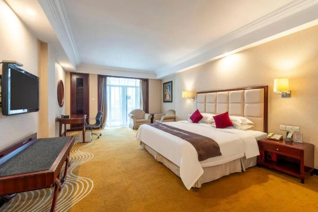 Bed in Country Garden Phoenix Hotel Europe City Chuzhou