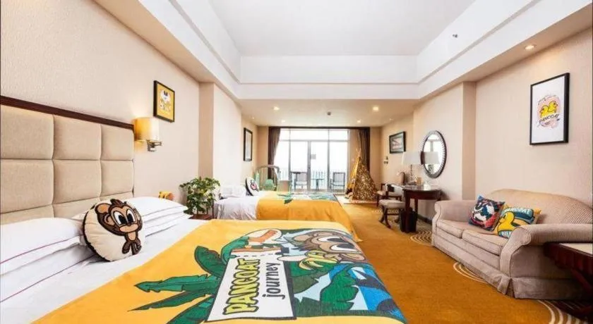 Bed in Country Garden Phoenix Hotel Europe City Chuzhou
