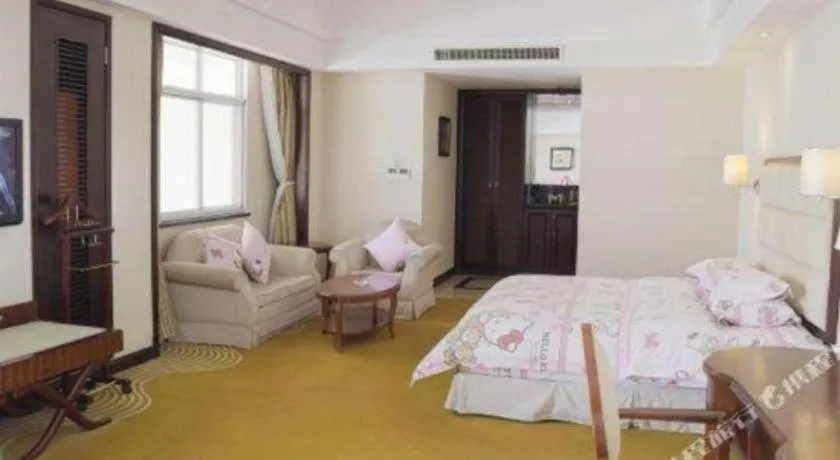 Bed in Country Garden Phoenix Hotel Europe City Chuzhou