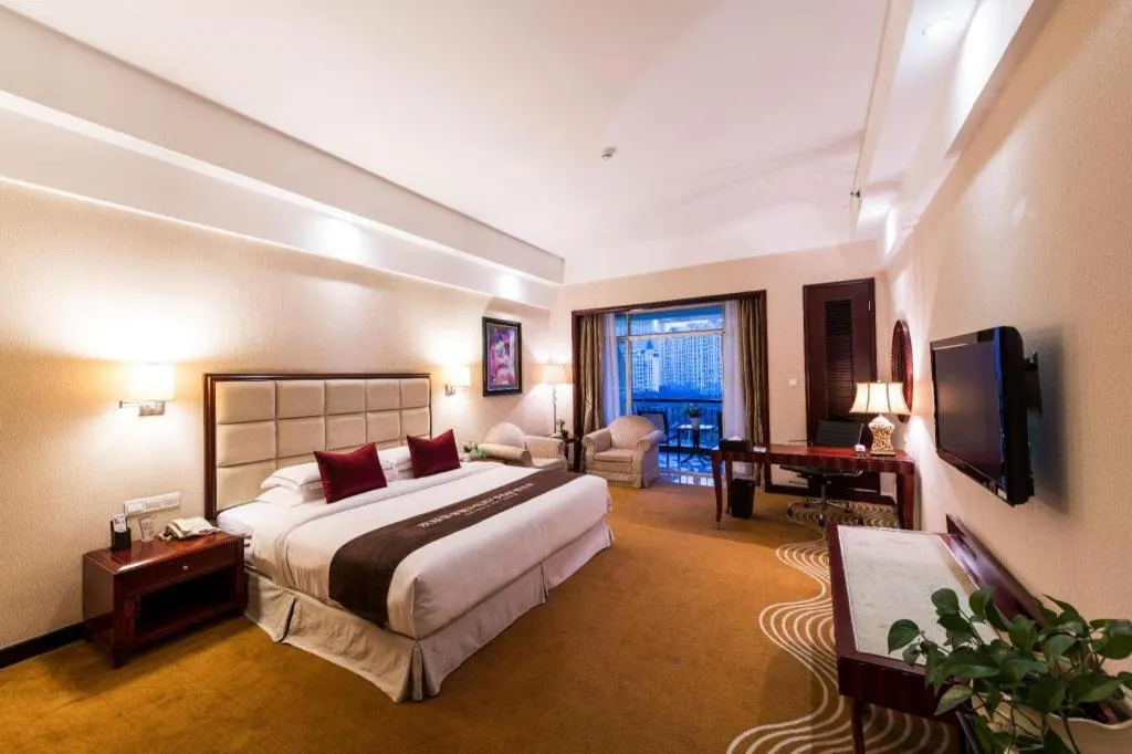 Bed in Country Garden Phoenix Hotel Europe City Chuzhou