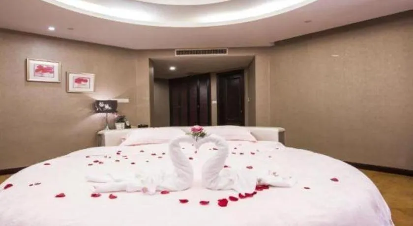 Bed in Country Garden Phoenix Hotel Europe City Chuzhou