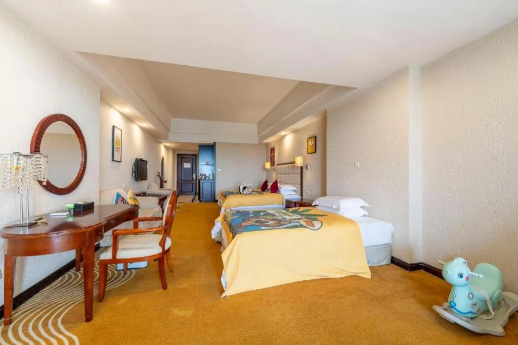 Bed in Country Garden Phoenix Hotel Europe City Chuzhou
