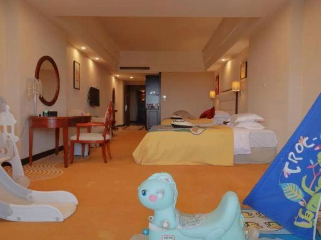 Bed in Country Garden Phoenix Hotel Europe City Chuzhou