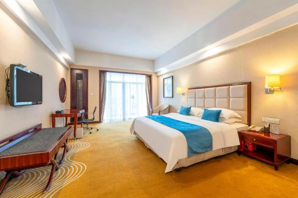 Bed in Country Garden Phoenix Hotel Europe City Chuzhou