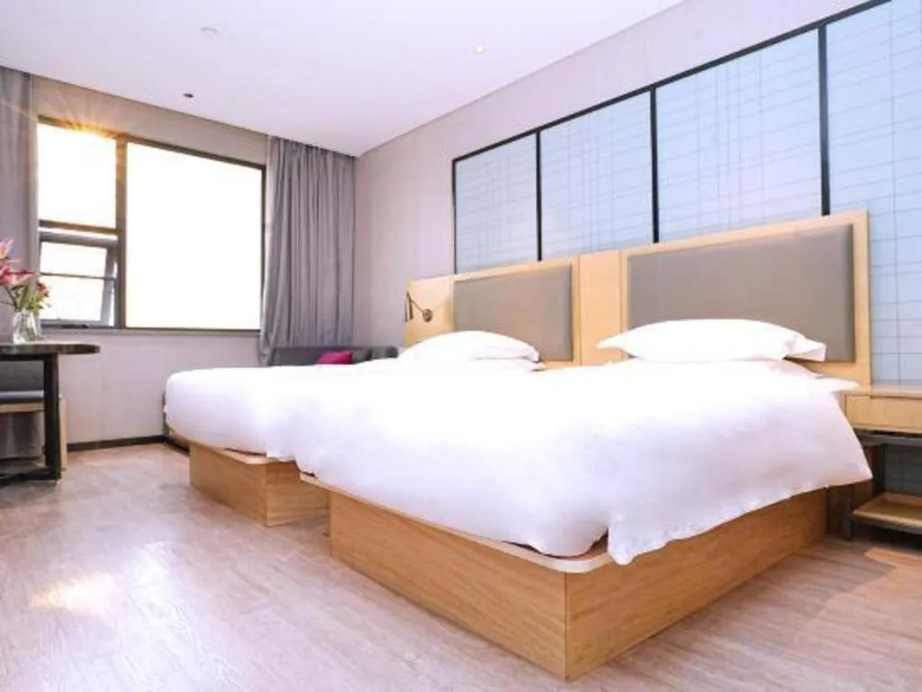 Bed in Echarm Hotel Nanning Nationalities Square Metro Station