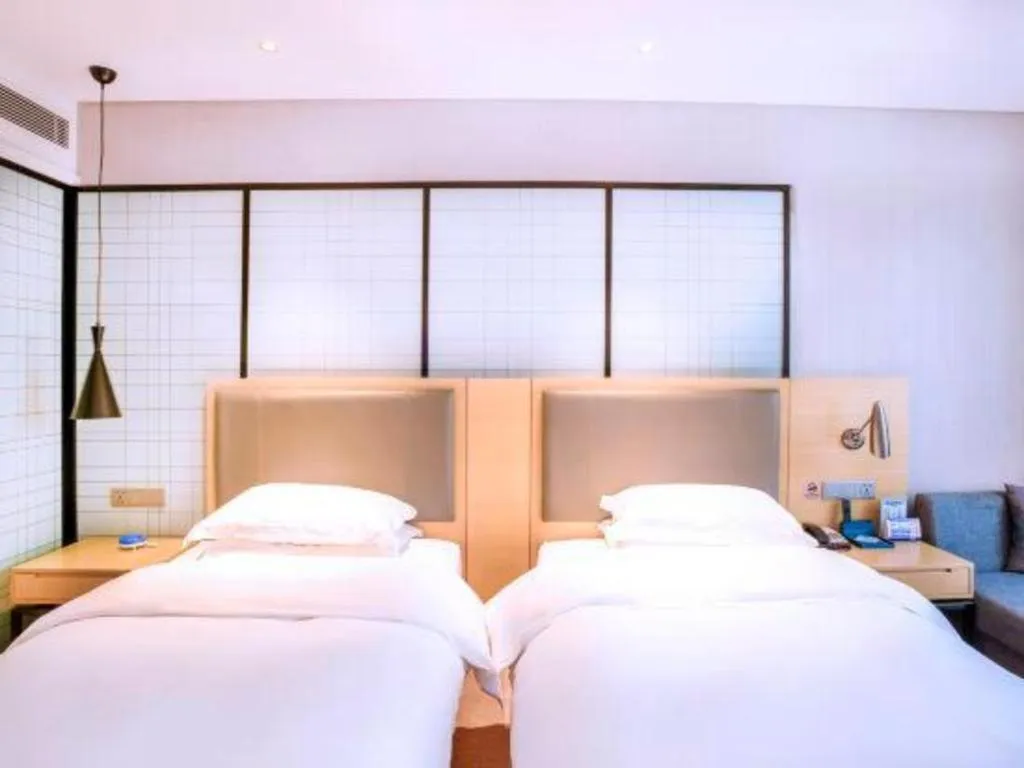 Bed in Echarm Hotel Nanning Nationalities Square Metro Station