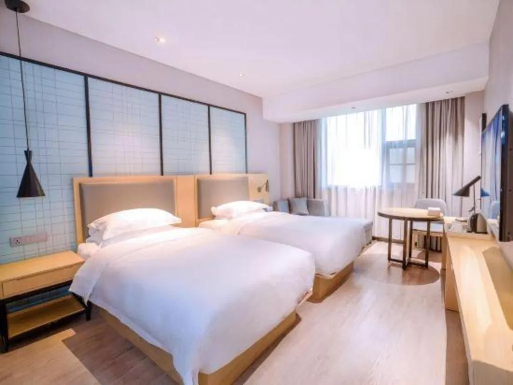 Bed in Echarm Hotel Nanning Nationalities Square Metro Station