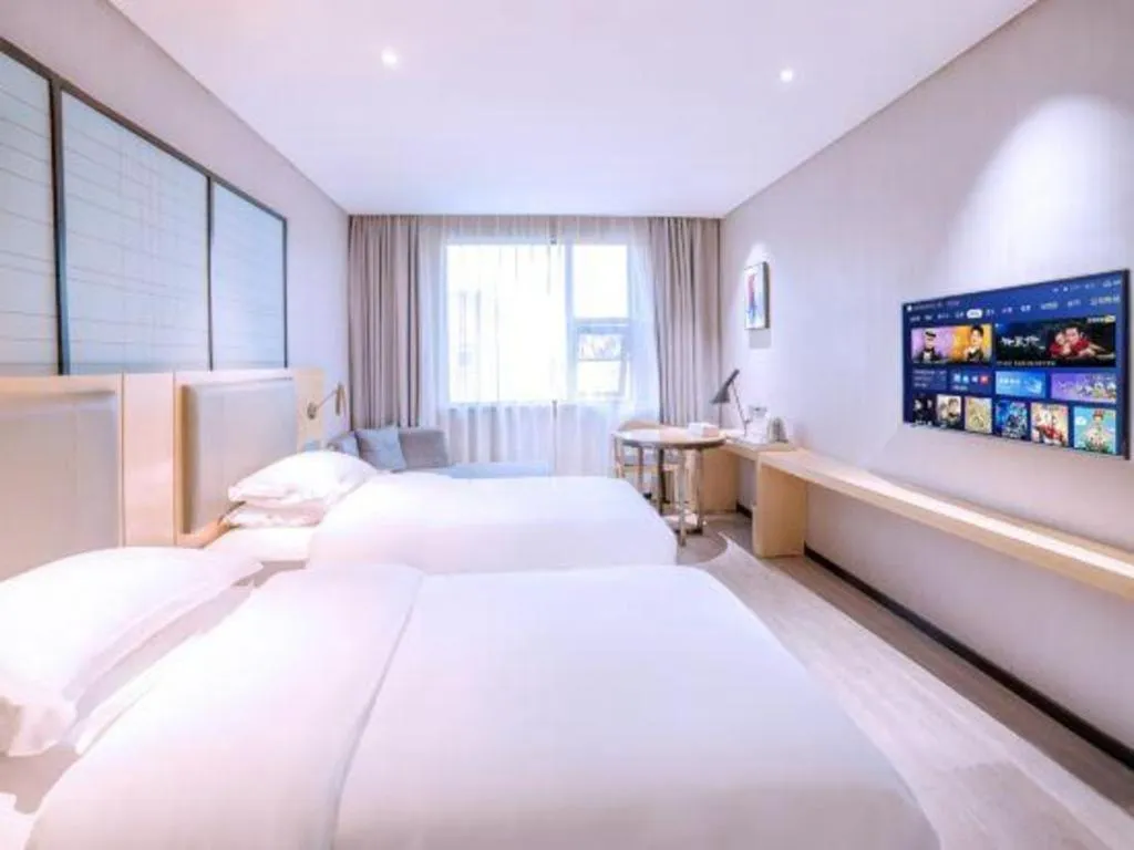 Bed in Echarm Hotel Nanning Nationalities Square Metro Station