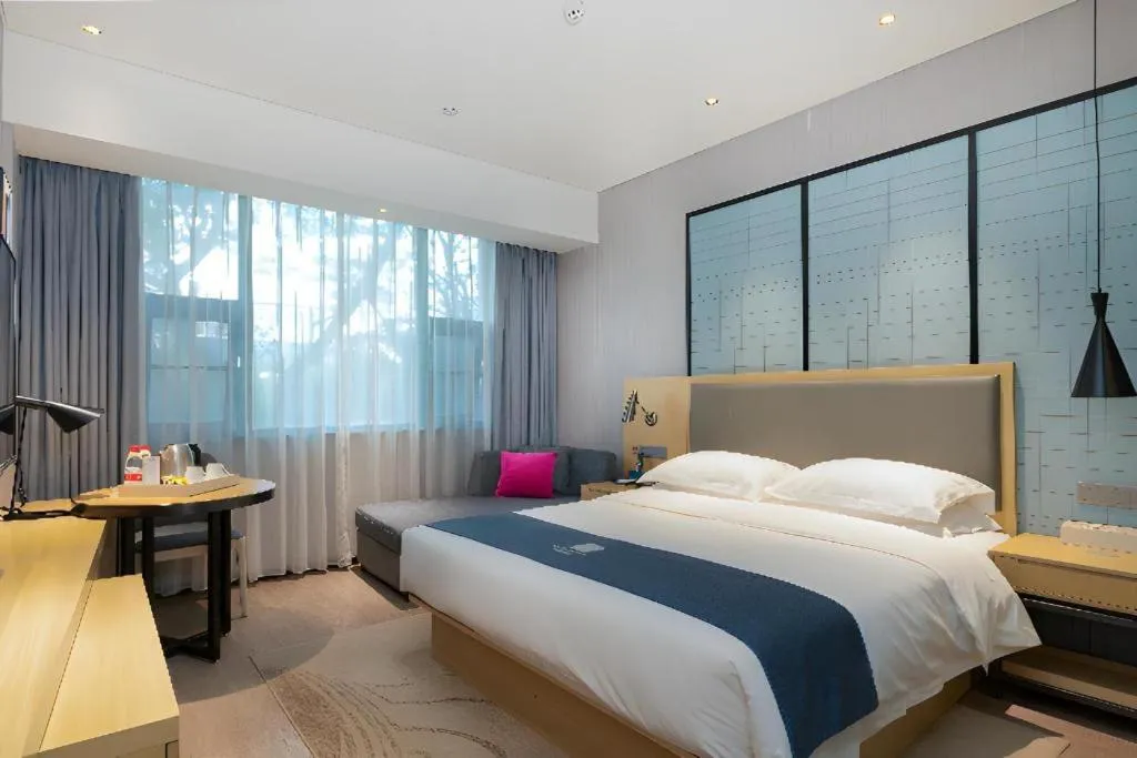 Bed in Echarm Hotel Nanning Nationalities Square Metro Station