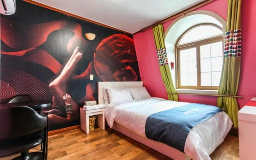 Bed in Gangneung (Jeongdongjin) Jeongdongjin Motel