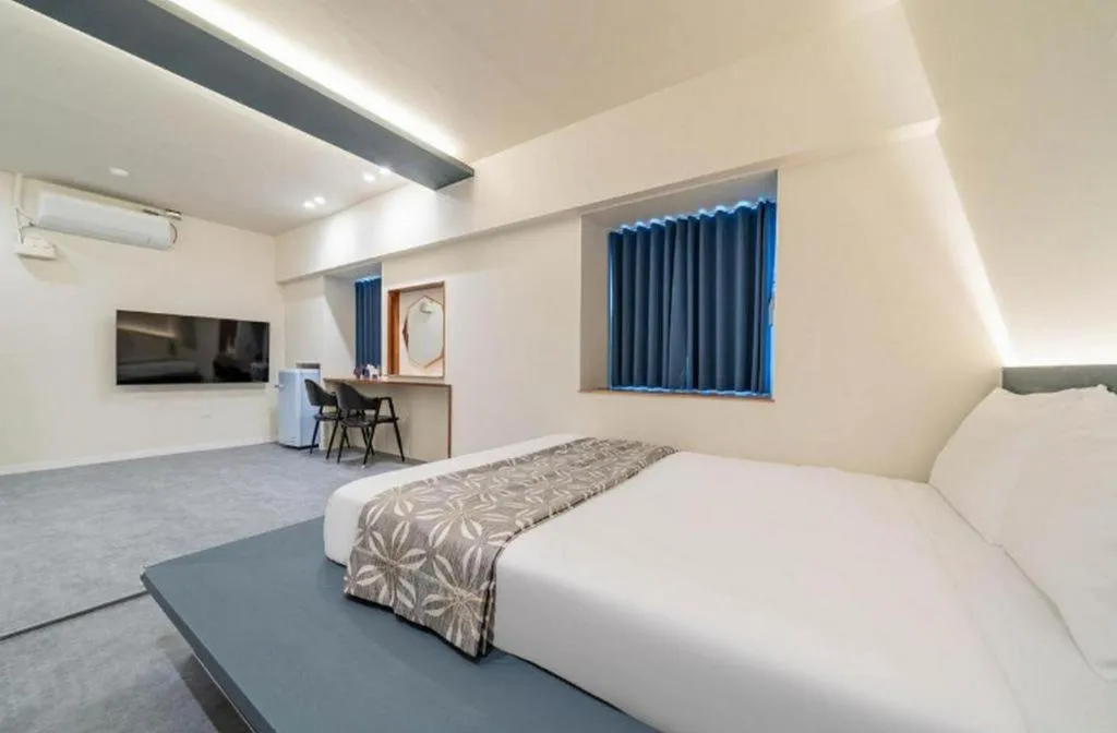 Bed in Gangneung (Jeongdongjin) Jeongdongjin Motel