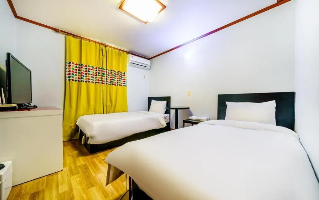 Bed in Gangneung (Jeongdongjin) Jeongdongjin Motel