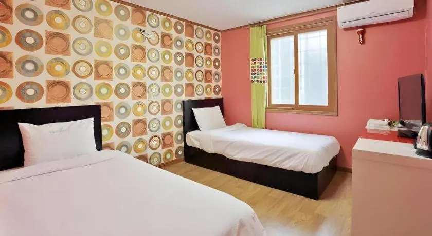 Bed in Gangneung (Jeongdongjin) Jeongdongjin Motel