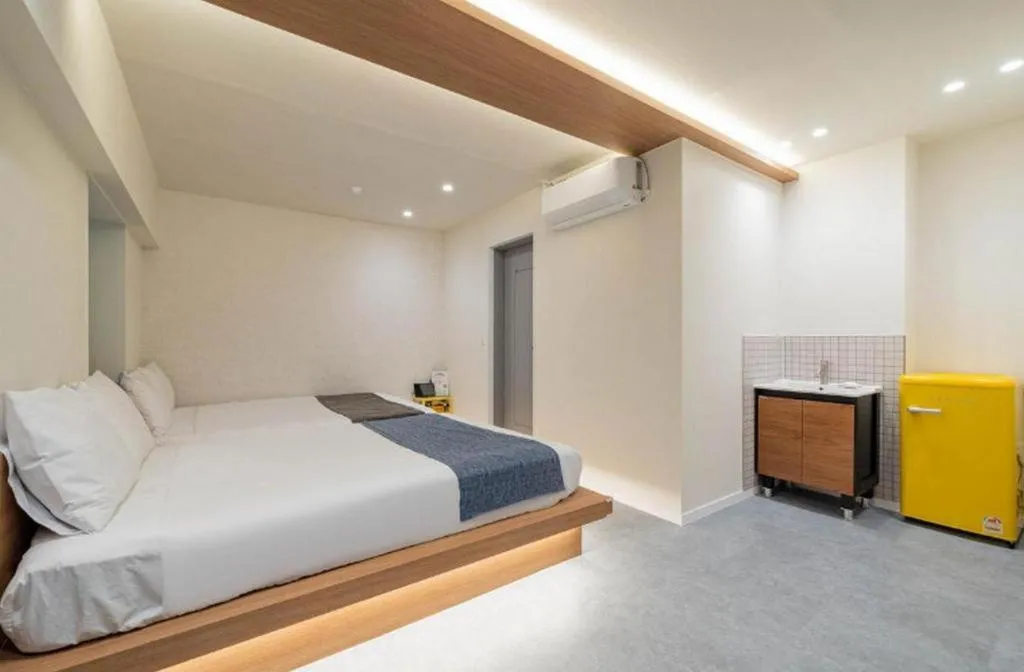 Bed in Gangneung (Jeongdongjin) Jeongdongjin Motel