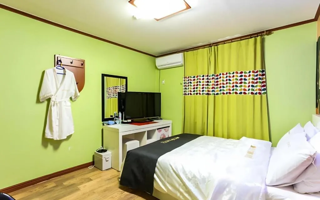 Bed in Gangneung (Jeongdongjin) Jeongdongjin Motel