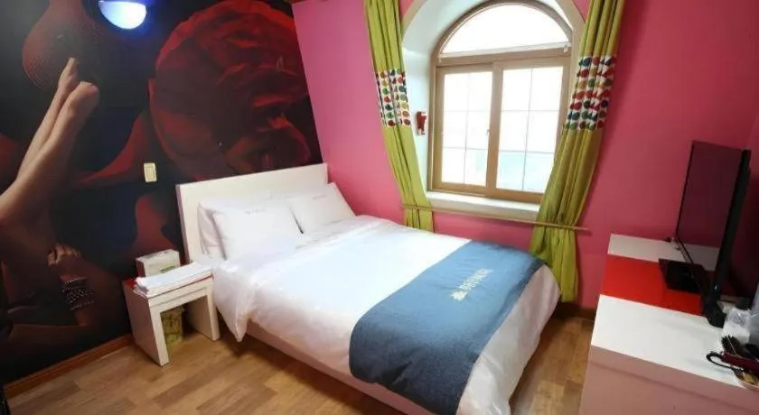 Bed in Gangneung (Jeongdongjin) Jeongdongjin Motel