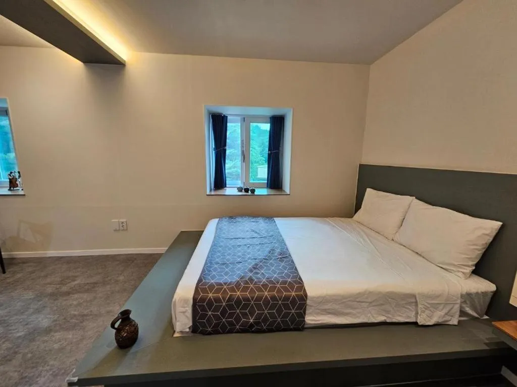 Bed in Gangneung (Jeongdongjin) Jeongdongjin Motel