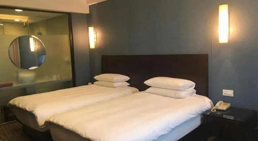 Bed in SSAW Boutique Hotel Shaoxing Ancient Town
