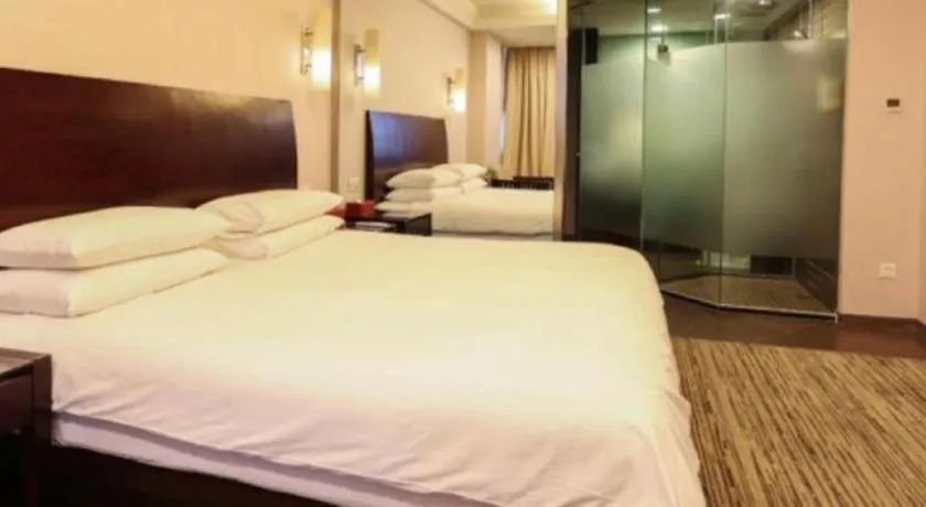 Bed in SSAW Boutique Hotel Shaoxing Ancient Town