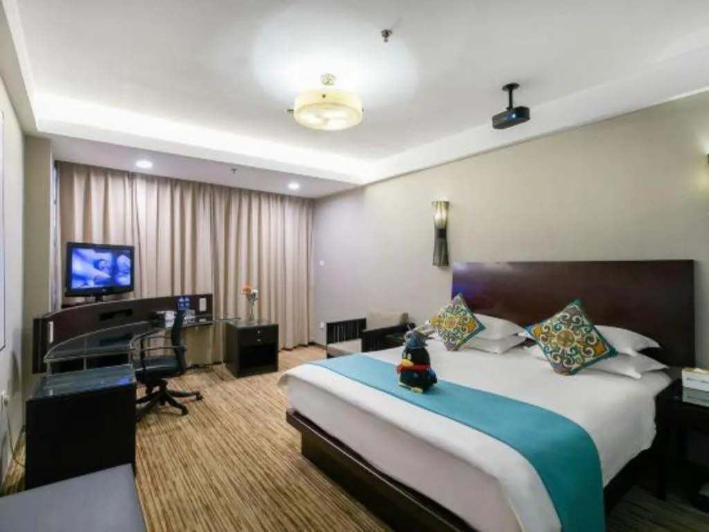 Bed in SSAW Boutique Hotel Shaoxing Ancient Town