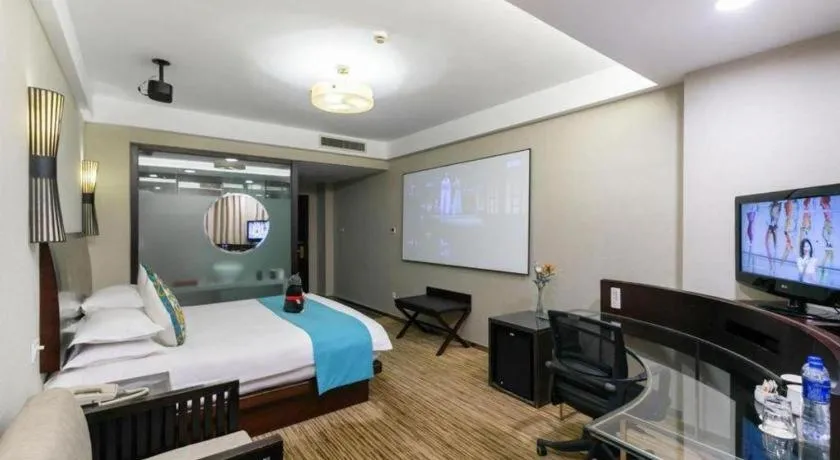 Bed in SSAW Boutique Hotel Shaoxing Ancient Town
