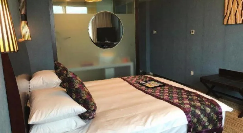 Bed in SSAW Boutique Hotel Shaoxing Ancient Town