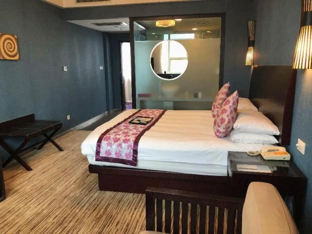 Bed in SSAW Boutique Hotel Shaoxing Ancient Town