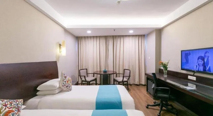 Bed in SSAW Boutique Hotel Shaoxing Ancient Town