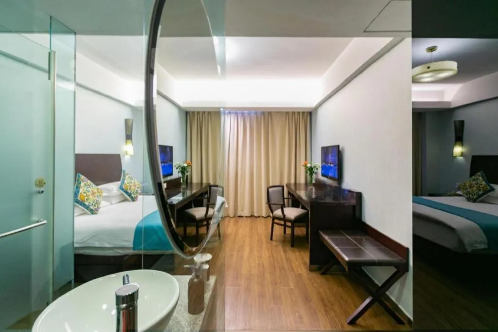 Bed in SSAW Boutique Hotel Shaoxing Ancient Town