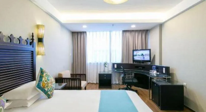 Bed in SSAW Boutique Hotel Shaoxing Ancient Town