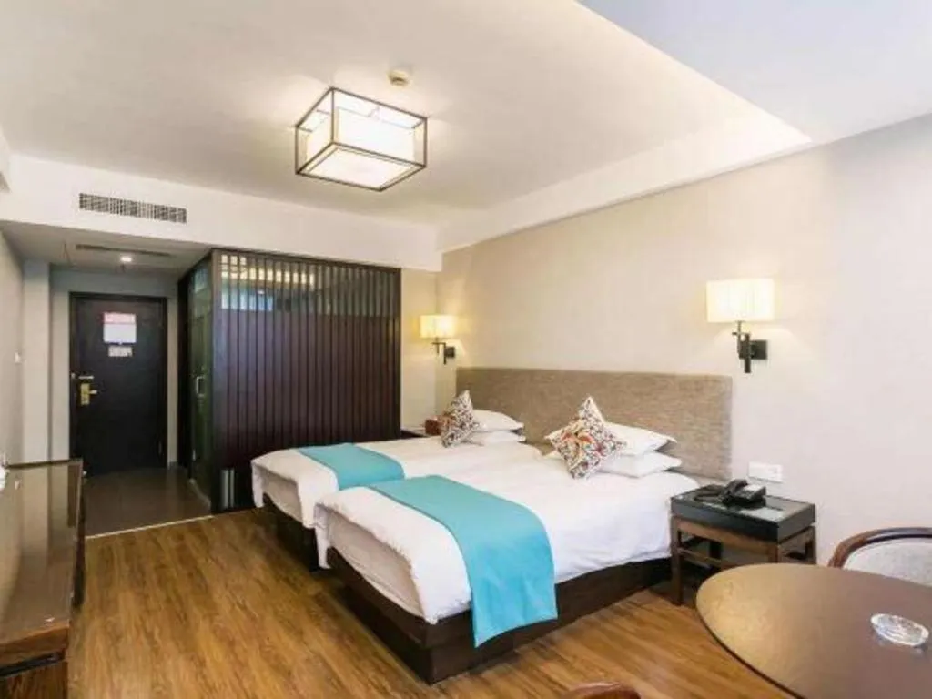 Bed in SSAW Boutique Hotel Shaoxing Ancient Town