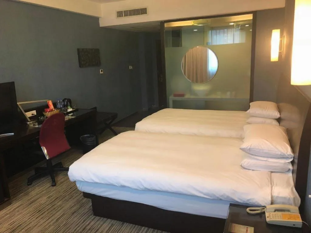 Bed in SSAW Boutique Hotel Shaoxing Ancient Town