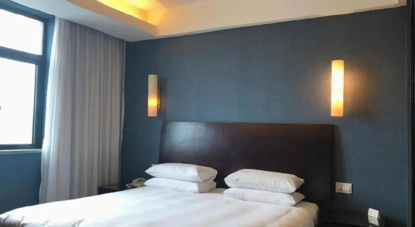Bed in SSAW Boutique Hotel Shaoxing Ancient Town
