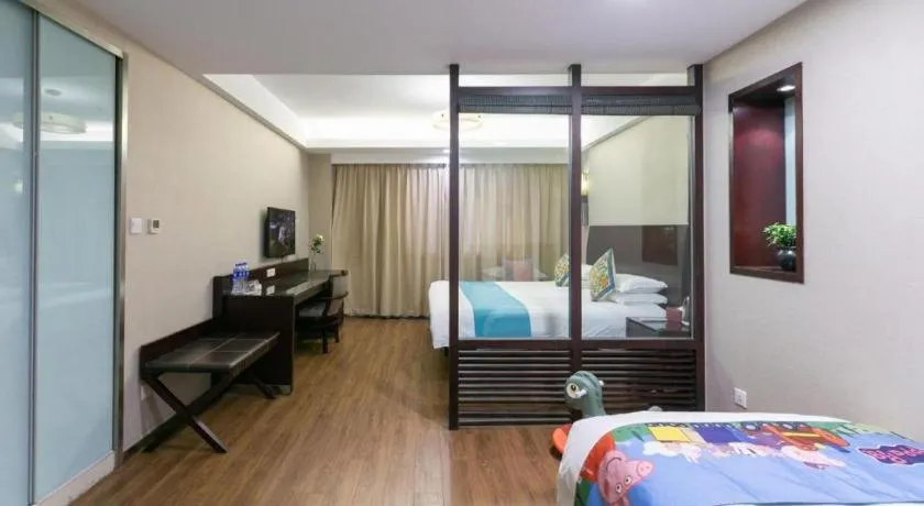 Bed in SSAW Boutique Hotel Shaoxing Ancient Town