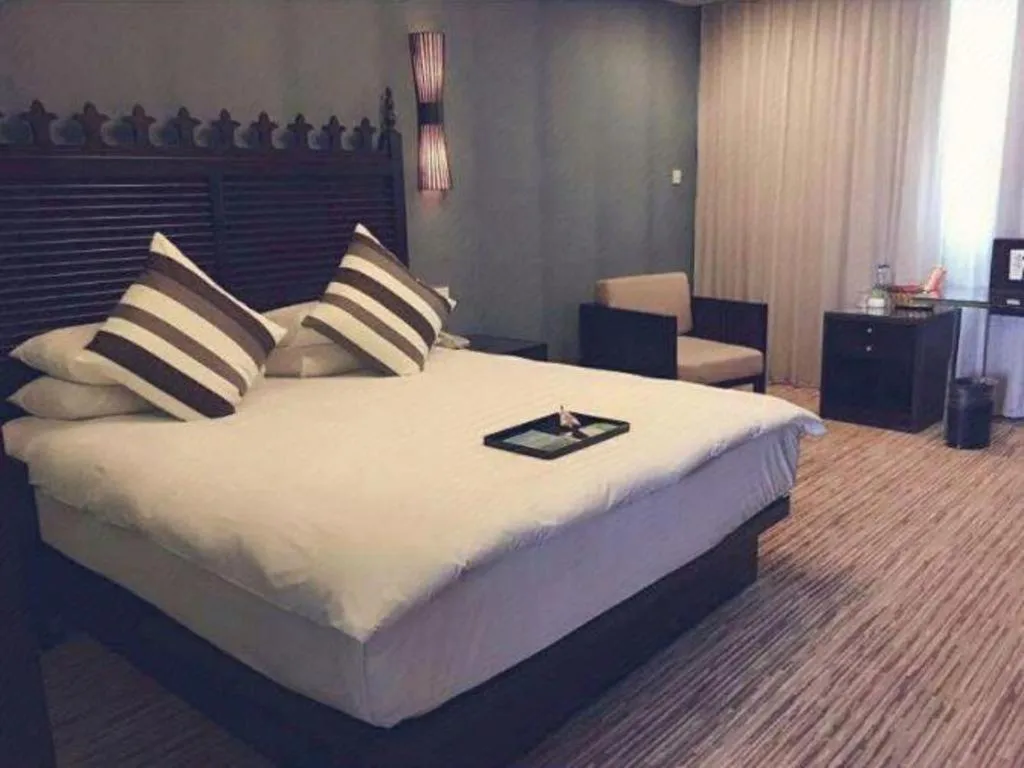 Bed in SSAW Boutique Hotel Shaoxing Ancient Town