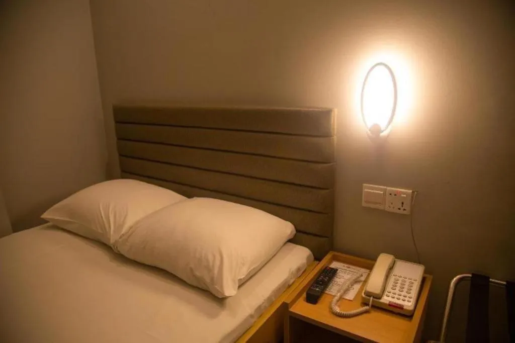 Bed in Hotel Castle Salam