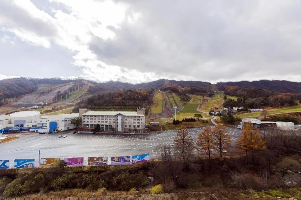 Pyeongchang the white view