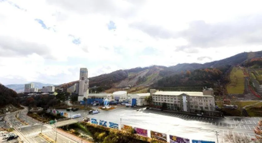 Pyeongchang the white view