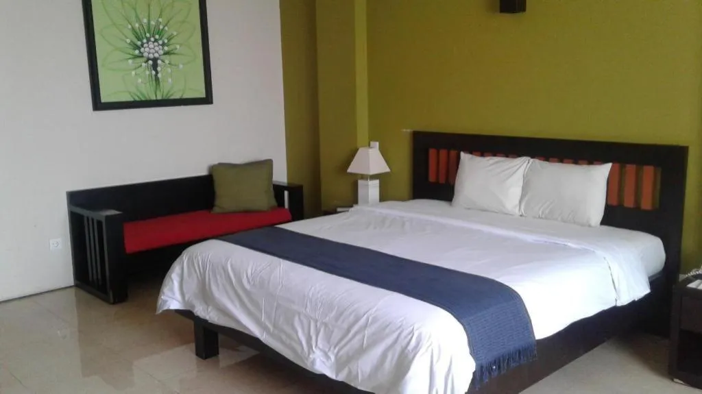 Bed in Eclipse Hotel Prawirotaman