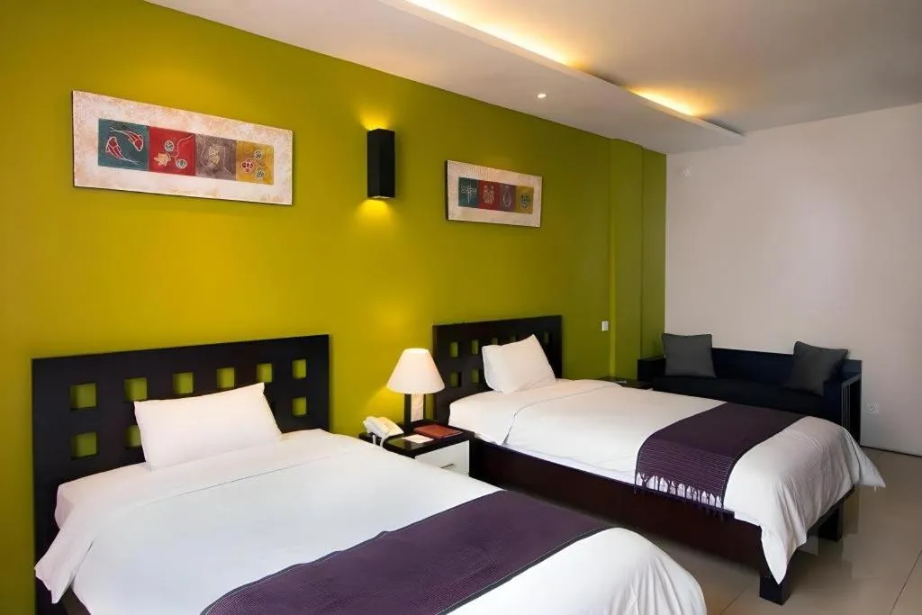 Bed in Eclipse Hotel Prawirotaman