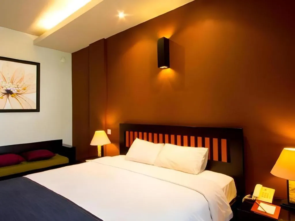 Bed in Eclipse Hotel Prawirotaman