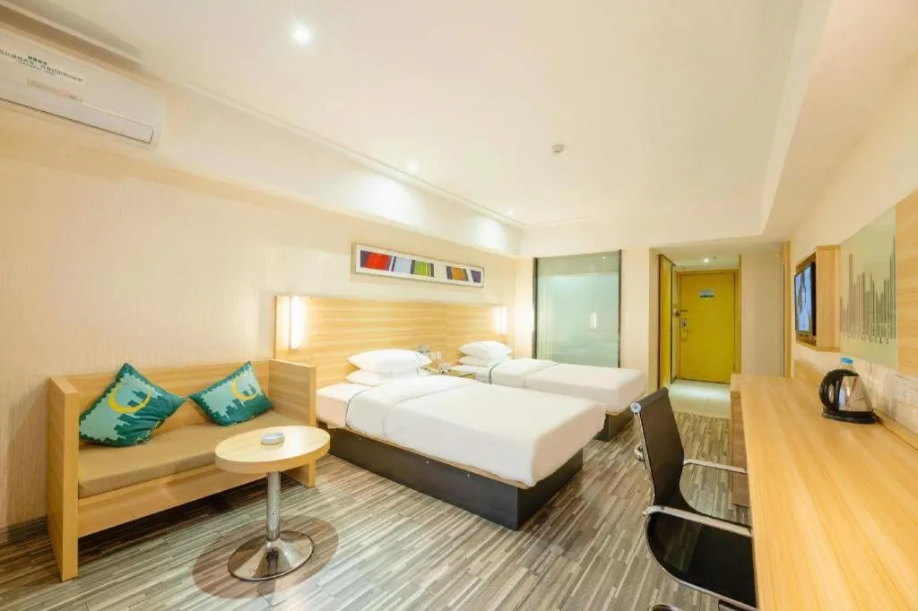 Bed in City Comfort Inn Guahgnzhou Huangpu East District