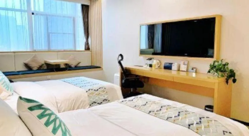 Bed in Holiday Inn Express Jinan Exhibition Center By IHG