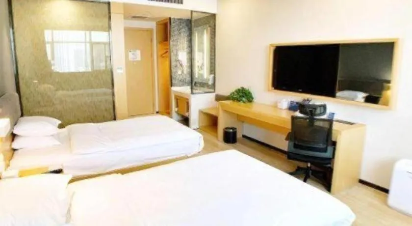 Bed in Holiday Inn Express Jinan Exhibition Center By IHG