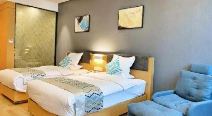 Bed in Holiday Inn Express Jinan Exhibition Center By IHG